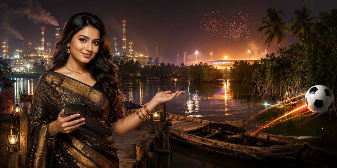 সুন্দরবন অঞ্চলে মোবাইল পেমেন্টের মাধ্যমে ৭০৬ প্ল্যাটফর্মে লেনদেন করা বাংলাদেশি মডেলের দৃশ্য